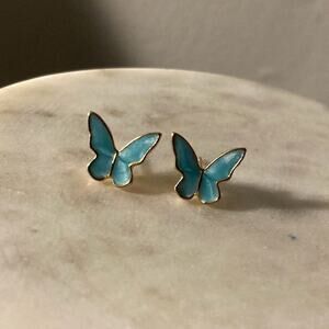 Stud Earrings butterfly